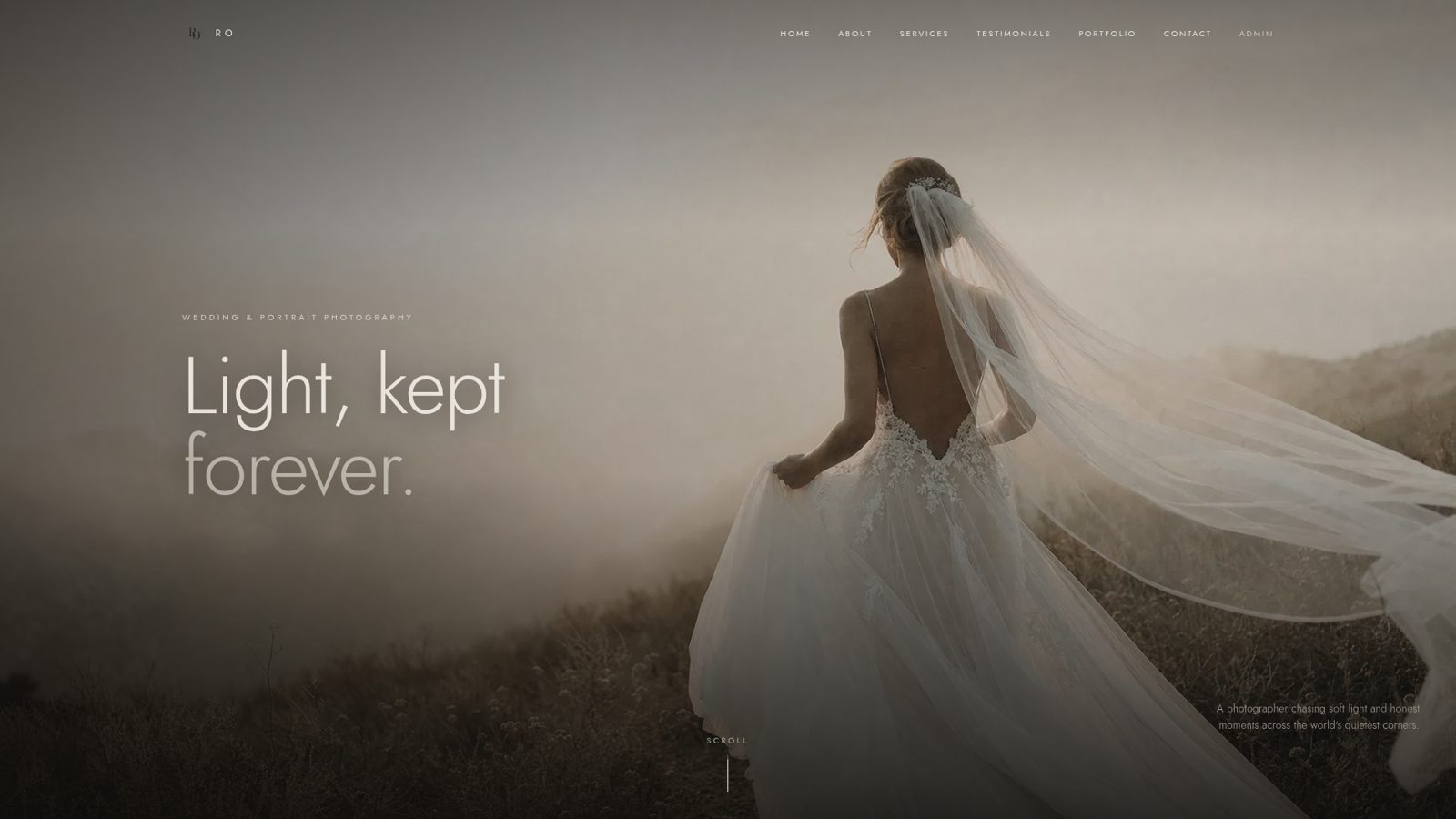 RO Photography — editorial wedding and portrait photography site